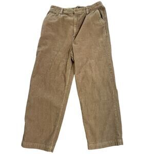 Brown Corduroy Pants- Vans Sz 32- waist stretch- skater 90s